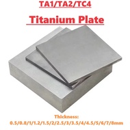 TA1 TA2 Pure Titanium Plate TC4 TC21 Titanium Alloy Plate 100 * 100 200 * 200 Thin Titanium Sheet 0.
