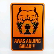 Beware of Fierce Dog Sign 35Cm X 50Cm - Aluminum Plate Free Shipping Discount