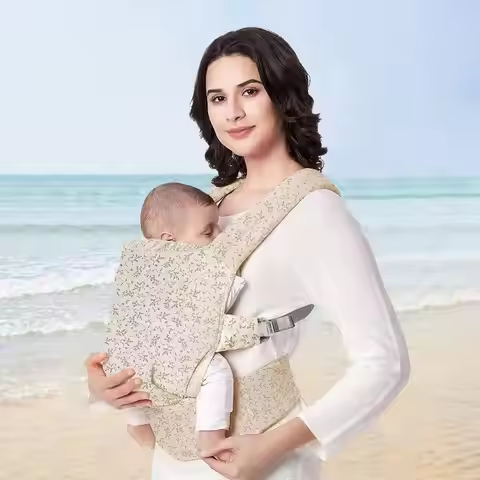 1Pc Baby Carrier, Multifunctional 4-in-1 Hip Seat Carrier, Adjustable Comfortable Front and Back Str