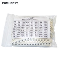 2000PCS 10 Ohm-910K Ohm 1206 SMD Resistor Kit Assorted Set 5% 80values*25PCS SMD Resistors 10K 470/1