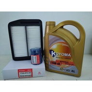 HONDA ODYSSEY RB1, RB2 2.4 2003y-2008y AIR FILTER + OIL FILTER + KOYOMA 15W40 MINERAL ENGINE OIL