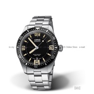 ORIS 0173377074064-0782018 Men's Analog Watch Divers Sixty-Five Automatic 40mm SS Bracelet Black *Original