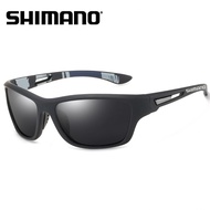 แว่นกันแดดปั่นจักรยาน Shimano แว่นตา MTB แว่นกันแดดตกปลาป้องกันป้องกัน UV จากแสงแดด