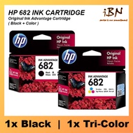 HP 682 BLACK INK CARTRIDGE/ Tri-Color Original Ink Advantage Cartridge FOR HP PRINTER