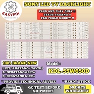 KDL-55W650D SONY 55 INCH LED TV BACKLIGHT ( LAMPU TV ) 55W650D 55" SONY LED BACKLIGHT