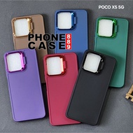 POCO X5 5G CASE MACARON STAND CAMERA CASE BRACKET KICKSTAND CAMERA POCO X5 5G
