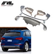 Q5 to SQ5 Exhaust tips PP SQ5 Rear Diffuser for Audi Q5 2013