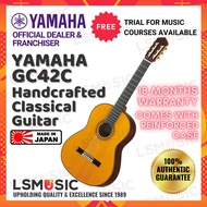 Yamaha Guitar GC42C Classical Handcrafted Guitar Gitar Klasik