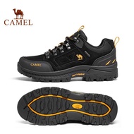 Camel Outdoor Men S Leather รองเท้าเดินป่า Anti-Skid Wear-Resistant Mountaineering Hiking Shoes