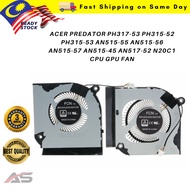 Acer Predator PH317-53 PH315-52 PH315-53 AN515-55 AN515-56 AN515-57 AN515-45 AN517-52 N20C1 CPU GPU 