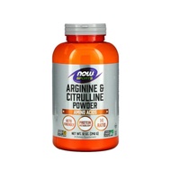 Now Arginine & Citrulline Powder 12 oz (340 g) 3000mg/serving x 113 Nitric Oxide