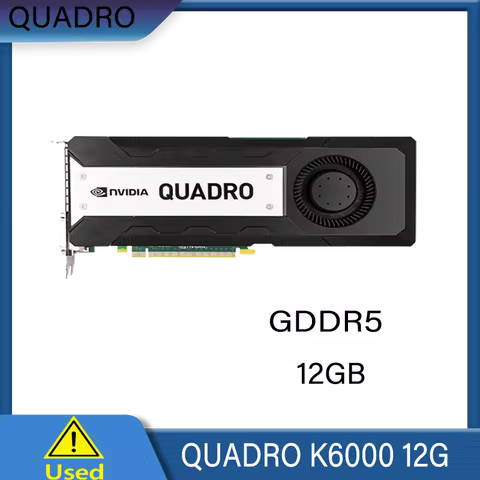 Quadro K6000 12GB DDR5 Graphics Video Cards Quadrok6000 Video Card Fast Ship