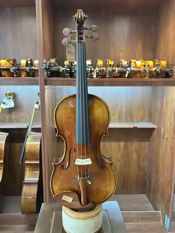 Violin instruments Stradivari model violin BY-10 Flame handmade violin 바이올린 악기 Instrumentos violino 
