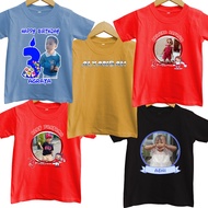 Custom Birthday Design T-Shirts Happy Birthday Children's T-Shirts 1 2 3 4 5 6 7 Years