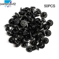 【JTFY】Push Pin Clips Plastic Push Pin Clip Rivets Trim Mouldings Accessoriesready stock