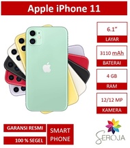 Apple iPhone 11 Garansi Resmi iBox - No Repack [Seroja Store]