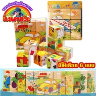 9-Piece Wooden Block Jigsaw Puzzle