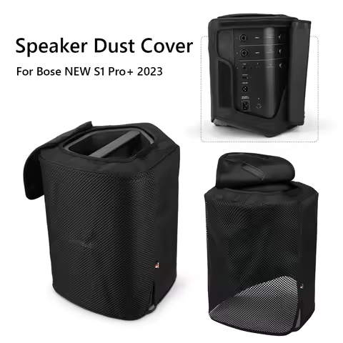 For Bose S1 Pro+ Speaker Cover Dustproof Mesh Slip Cover with Handle Flap Speaker Sleeve Protects Sp