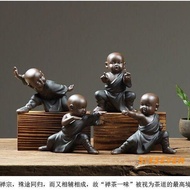 499 Free Shipping⭐Tea Set Desktop Tea Ceremony Accessories Purple Sand Zen Ornaments CJ4
