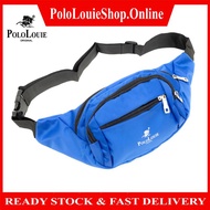 Original Polo Louie Unisex Casual Waist Bag Crossbody Bag Men Women Fashion Pouch Bag Beg Pinggang L