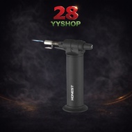 Butane Torch Heavy Duty Extra Power (Black) Blow Torch for Soldering- Plumbing- Refillable Butane To