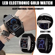 Racing Dashboard Electronic Watch Fashion Sports Aviation LED Electronic Watch Male Female Student U