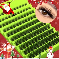 GROINNEYA DIY Clusters Lashes Natural Eyelash Extension Segmented Eyelashes Bundles Individual