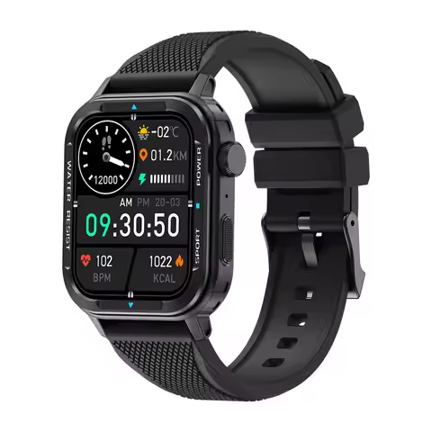 COLMI M41 Smartwatch Men 1.9 Inch AMOLED Screen Bluetooth Call Information Display Health Monitor Mu