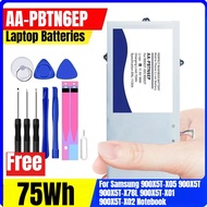 AA-PBTN6EP 11.5V 75Wh Laptop Batteries for Samsung 900X5T-X05 900X5T 900X5T-X78L 900X5T-X01 900X5T-X