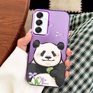VRQR Phone Case for Samsung Galaxy A17 M17 F17 5G 4G Casing Panda Series Shockproof Protective Cover