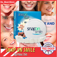 Snap On Smile Gigi Palsu 1 Set Atas Bawah - Gigi Palsu Silikon - Gigi Veneer