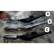 SUZUKI BEST110/ RR SPORT Muffler Rear parts only (Tak sekali Front exhaust pipe) -local Parts -parts
