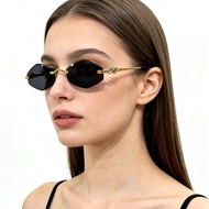 6VXU CT0680S Frameless Diamond Sunscreen Sunglasses Snake Premium Sunglasses Classic Sunglasses
