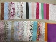 全新 花紋 A4紙 牛油紙 木紋紙  handmade 紙素材 手帳 DIY