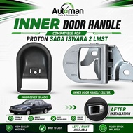 Inner Door Handle Proton Saga Iswara LMST Door Inner Handle Inside Handle Base Grey Silver OEM Repla