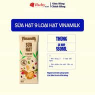 Lốc 4 hộp sữa 9 loại hạt Vinamilk Super Nut 180ml
