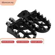 LOMC◎CNC Aluminum Alloy Foot Pegs for SURRON for HYPER BEE Electric ebike Black