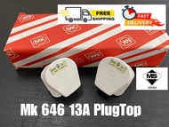 MK 13Amp 646 WHI Plugtop (bakelite)