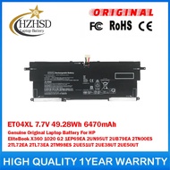 ET04XL 7.7V 49.28Wh 6470mAh Genuine Original Laptop Battery For HP EliteBook X360 1020G2 1EP69EA 2UN