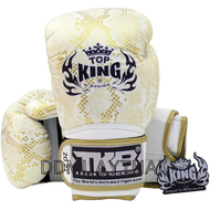 นวมชกมวย Top King Boxing gloves TKBGSS-02 "AIR" Super Snake Muay Thai Training Gloves Sparring glove