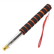 Tourist Stainless Steel Pole Flag Portable Handheld Telescopic Flag Pole Sponge Handle Flag Pole Ban