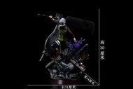 【紫色風鈴】火影忍者 GK 燃風大刀 卡卡西 斬首大刀雕像盒裝 港版 無證