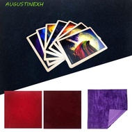 AUGUSTINEXH Tarot Tablecloth Solid Color Divination Astrology Board Game Tarot Card Mat