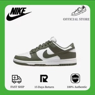 NΙKE Dunk Low Medium Olive for men and women Low-top Olive Green board shoes【Fast Ship】