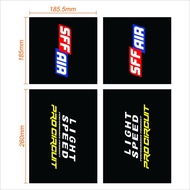 Production Bike Fork Graphics kit Sticker Decal