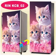 1-DOOR FRIDGE STICKER, 2-DOOR FRIDGE STICKER KCB02