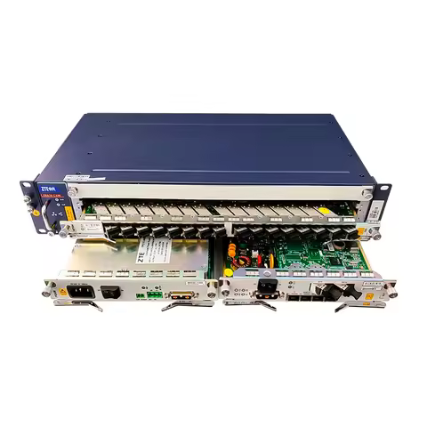 C320 GPON OLT ZTE C320 GBIC 16PON GTGH C++ SFP Brand New SMXA/3 10g A31 A51 220v AC Power pram ZTE C