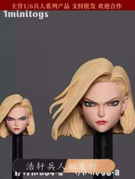 1/12 Figure Iminitoys M004 Artificial Human No. 18 Head Sculpt Suitable For 1:12 Female Bod