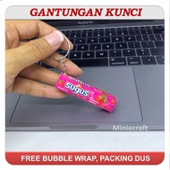 GANTUNGAN Ganci - KEYCHAINS MINIATURE CANDY SUGUS CANDY SUGUS
