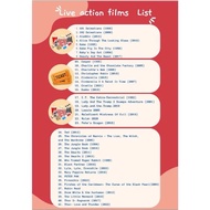 USB 64GB 41 English Movies through cartoons with accessories - Real human live action movies _ Mommi